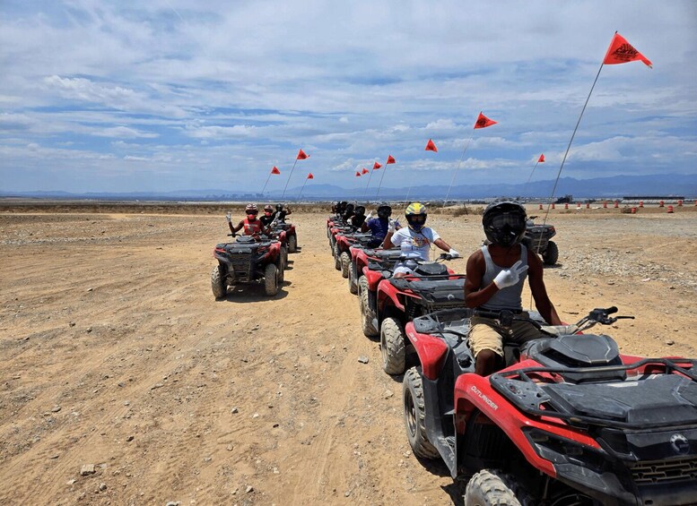 From Las Vegas: Nellis Dunes ATV Tour with Shuttle Transfer 1