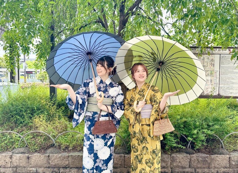 Picture 19 for Activity Osaka: Family-Friendly Kimono & Yukata Experience at WARGO 4