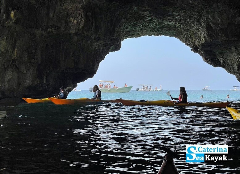 Picture 7 for Activity Leuca kayak tour + swimming + speleo-trek in cave 4
