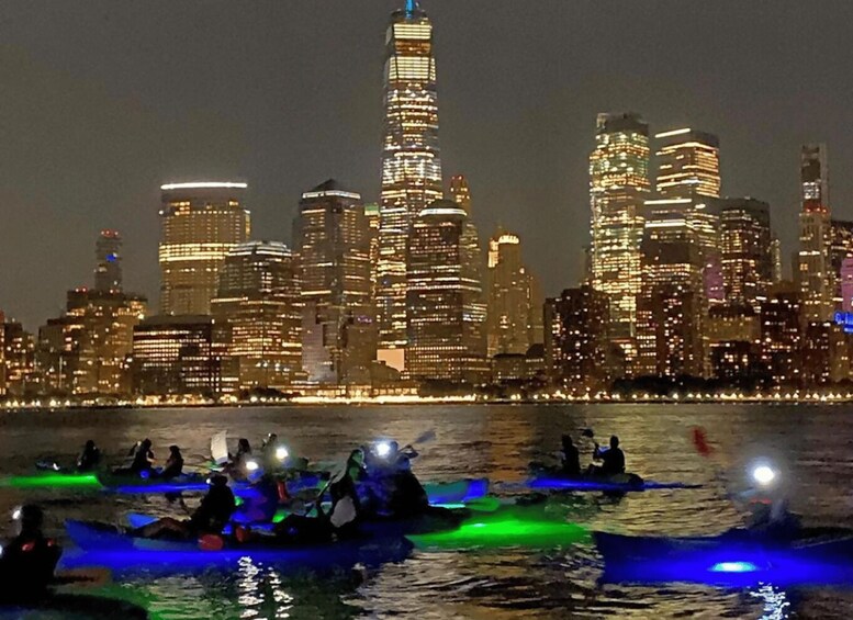 Picture 2 for Activity NYC: Guided LED Lights Kayak Tour from Jersey City 3