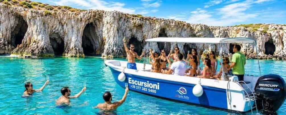 Syracuse: Ortigia Island & Sea Cave Boat Tour with Prosecco 2