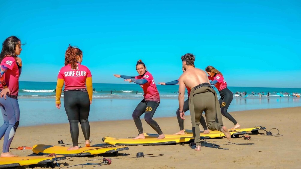 Picture 5 for Activity Conil de la Frontera: Private Family Surf Lesson, Kids 5+ 4