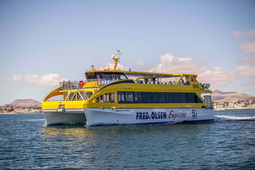 Picture 1 for Activity Canary Islands: Ferry Ticket Lanzarote/Fuerteventura 4