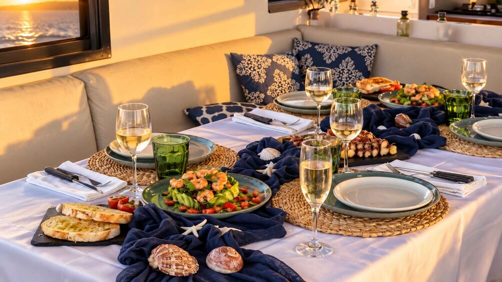Picture 9 for Activity Sunset Catamaran: Tapas, Open Bar, Music & Dinner 2