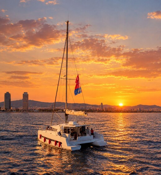 Picture 6 for Activity Sunset Catamaran: Tapas, Open Bar, Music & Dinner 4