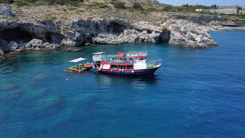 Picture 1 for Activity Rhodes: Dive, Snorkel or Relax — Full Day Boat Trip 5