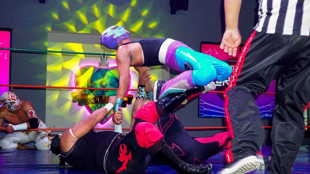 Picture 6 for Activity Cozumel: Mexican Lucha Libre Experience! Classic Package 2