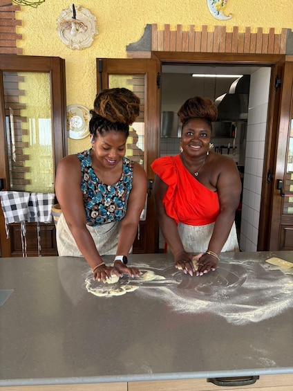 Picture 3 for Activity Amalfi: Make Fresh Pasta, Mozzarella & Tiramisù with wine 2