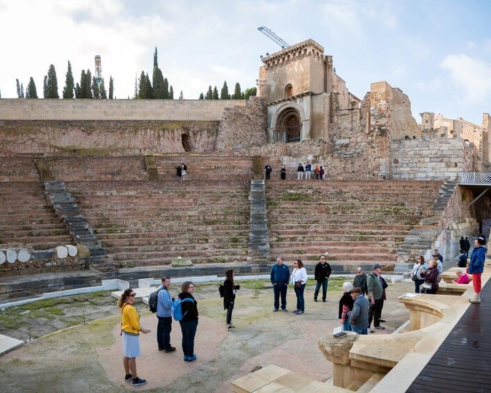 Picture 1 for Activity Cartagena: Tapas Walking Tour with Roman Theatre Entry 2