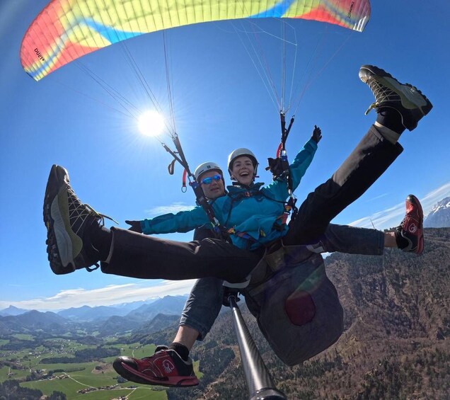 Picture 2 for Activity Salzburg like an eagle: tandem paragliding from Gaisberg 5