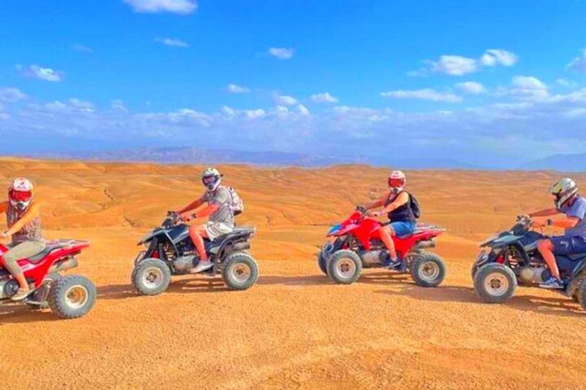 Agafay Desert Dinner Show with Quad Bike and Sunset Camel Ride 5