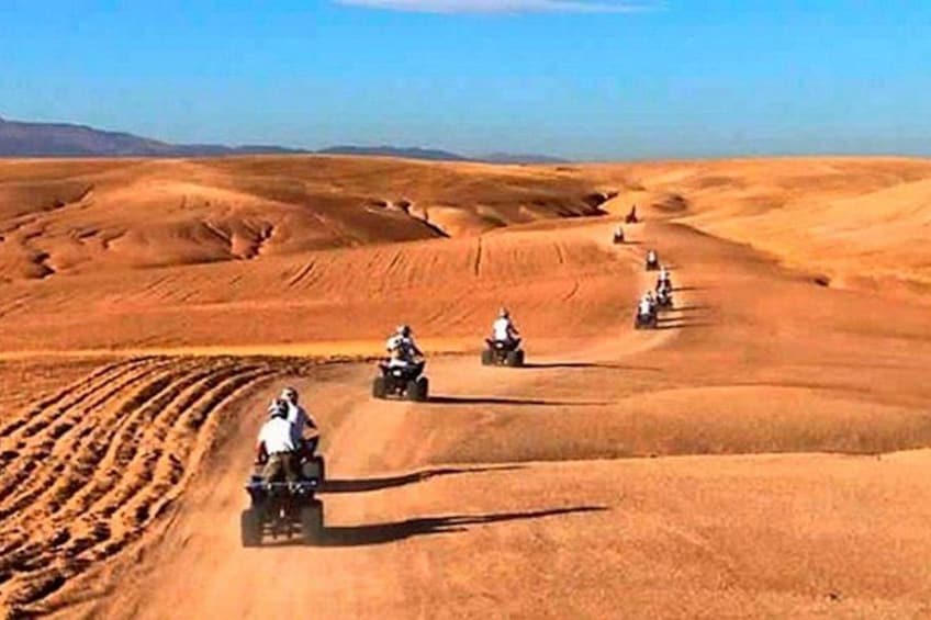 Agafay Desert Dinner Show with Quad Bike and Sunset Camel Ride 5