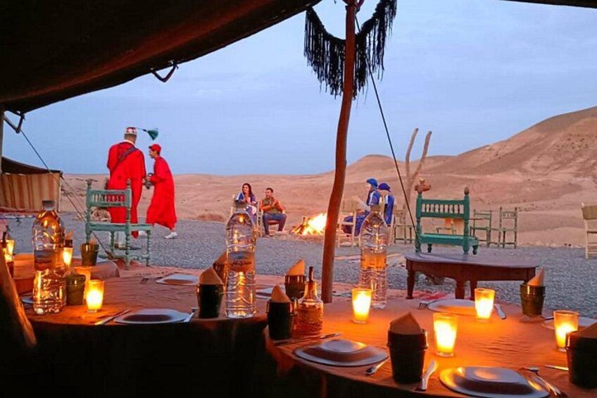 Agafay Desert Dinner Show with Quad Bike and Sunset Camel Ride 2