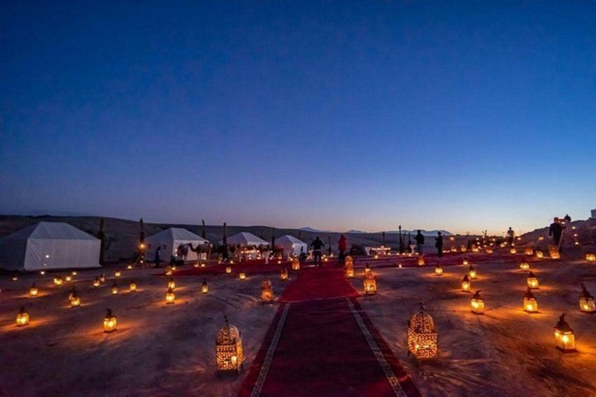 Agafay Desert Dinner Show with Quad Bike and Sunset Camel Ride 3