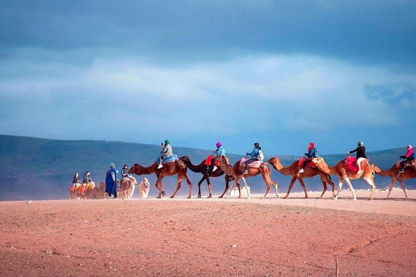Agafay Desert Dinner Show with Quad Bike and Sunset Camel Ride 4