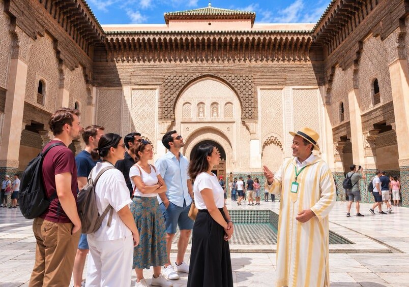 Marrakech: Madrassa Ben Youssef, Secret Garden & Medina Tour 1