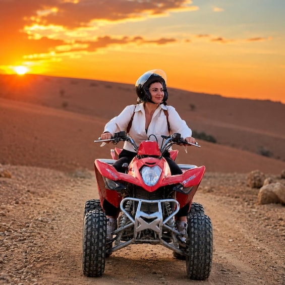 Marrakech: Agafay Desert Quad Bike & Camel Ride Dinner Show 1