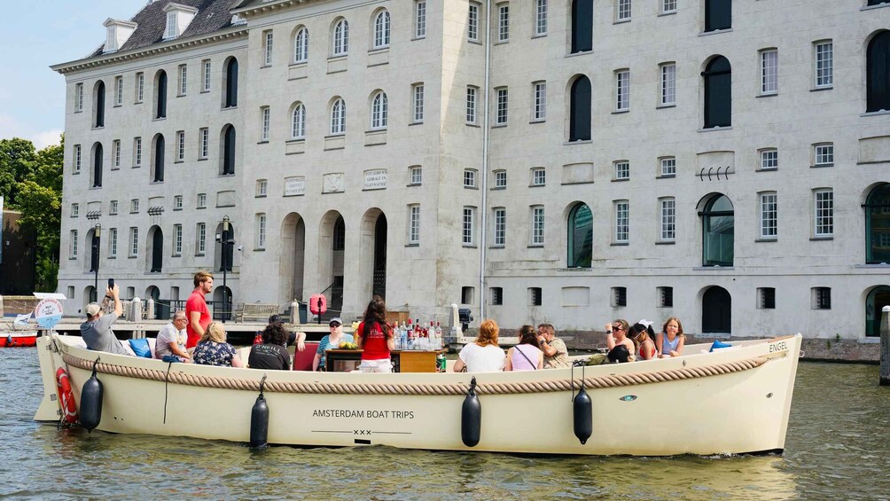 Picture 11 for Activity Amsterdam: Canal Cruise with Unlimited Drinks & Dutch Cheese 2