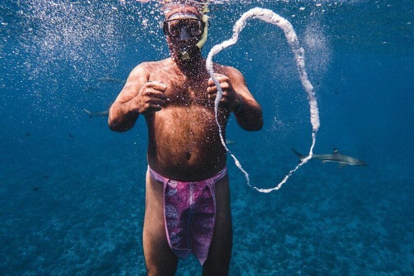 Bora Bora luxury half day private snorkeling lagoon tour 3