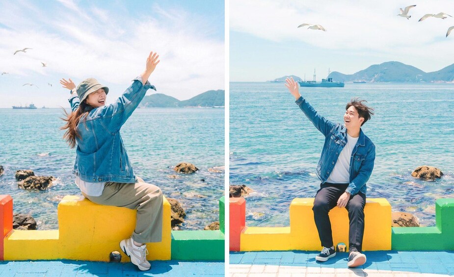 Picture 13 for Activity Busan: Day Trip to Haeundae Sky Capsule & Yonggungsa Temple 4