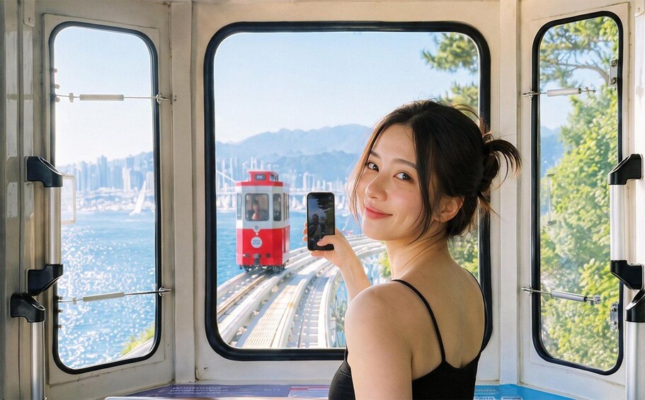 Picture 1 for Activity Busan: Day Trip to Haeundae Sky Capsule & Yonggungsa Temple 3