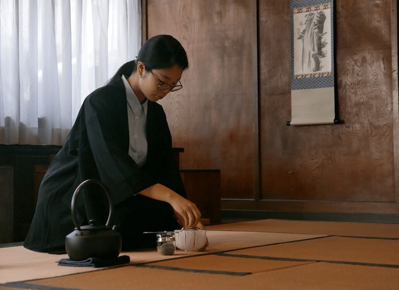 Picture 4 for Activity Kyoto: Tea Ceremony Meditation - Make Matcha with Tea Master 2