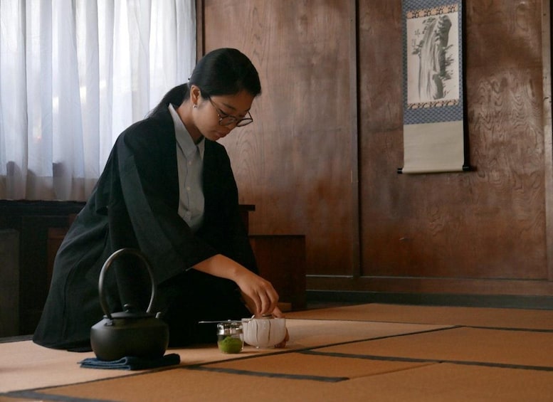 Picture 3 for Activity Kyoto: Tea Ceremony Meditation - Make Matcha with Tea Master 2