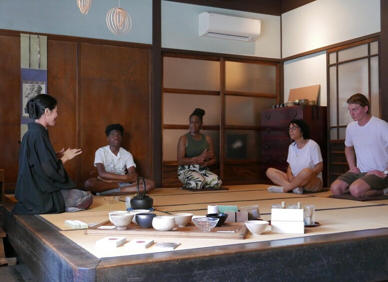 Picture 7 for Activity Kyoto: Tea Ceremony Meditation - Make Matcha with Tea Master 5