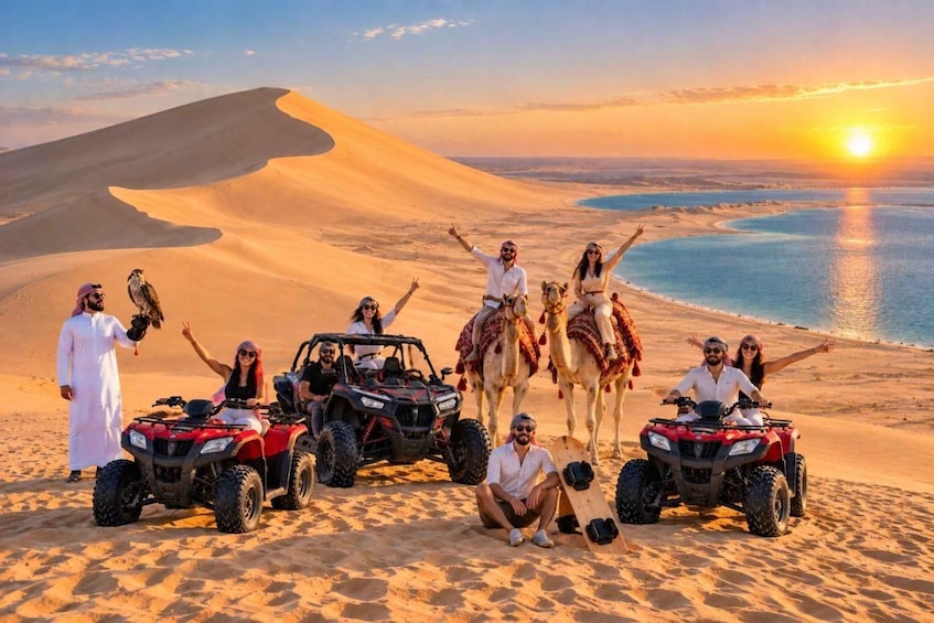 Doha: ATV, Quad/Buggy Dune Bashing, Camel Ride, Sandboarding 2