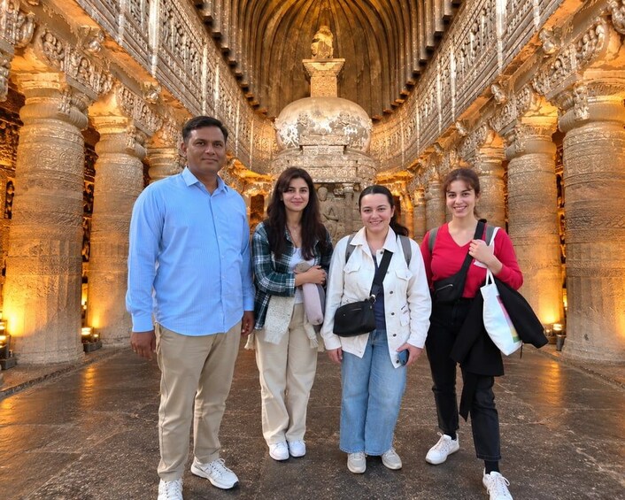Picture 5 for Activity From Aurangabad: Ajanta & Ellora Day Tour with All Inclusion 2
