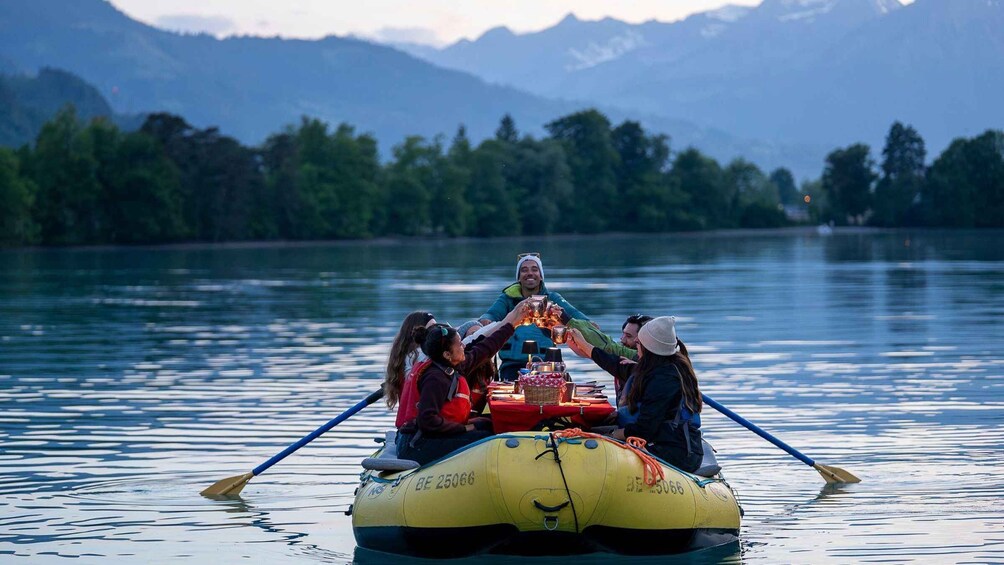 Picture 1 for Activity Interlaken: Cheese Fondue Float 2