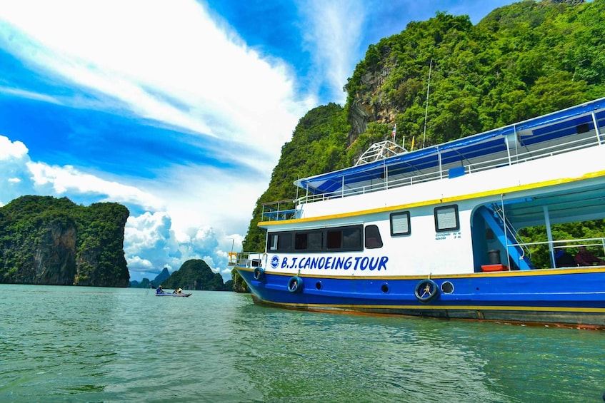 Picture 29 for Activity From Phuket: Phang Nga Bay and Canoeing Tour by Big Boat 5