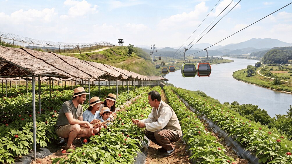 Paju DMZ Gondola and Ginseng Farm tour from Seoul 1