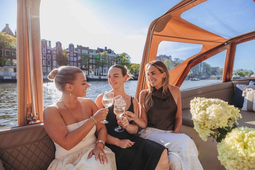 Picture 10 for Activity Amsterdam: 2-Hour Luxury Canal Cruise with Unlimited Snacks 2