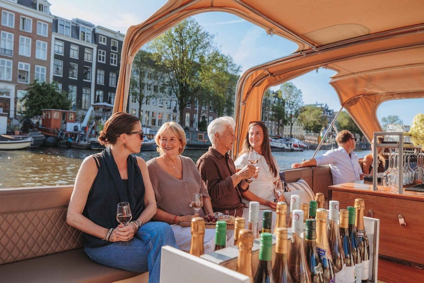 Picture 8 for Activity Amsterdam: 2-Hour Luxury Canal Cruise with Unlimited Snacks 5