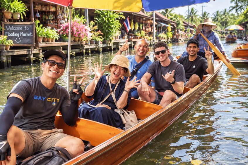 Picture 7 for Activity Bangkok: Maeklong Railway Market & Floating Market Boat Tour 4