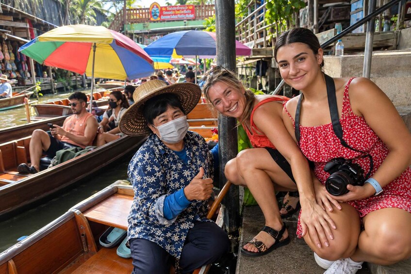 Picture 5 for Activity Bangkok: Maeklong Railway Market & Floating Market Boat Tour 5
