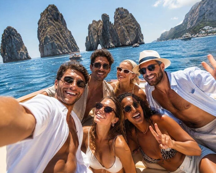 A Must Do in Capri: Boat Tour, Swimming, Snack & Limoncello 2