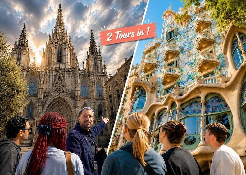 Barcelona: Ramblas, Old Town & Gaudí Houses Walking Tour 2