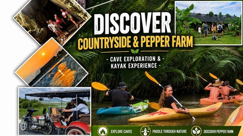 Explore Kampot Countryside, Pepper farm & Kayak trip 2