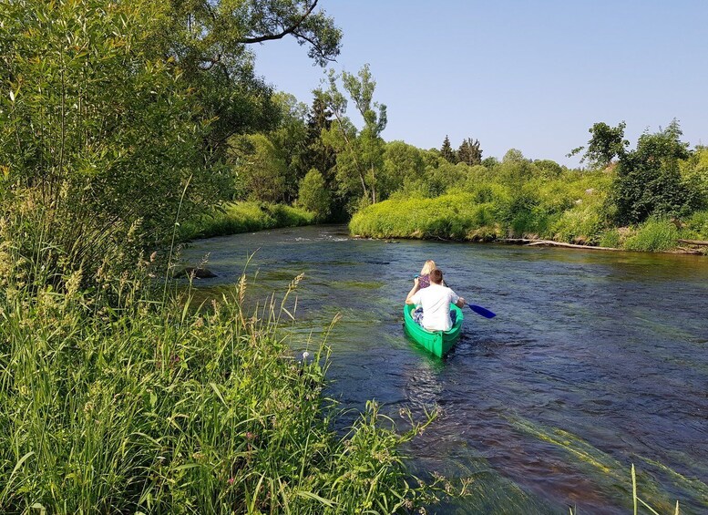 From Viechtach: Regen River Canoe Tour to Höllensteinsee
