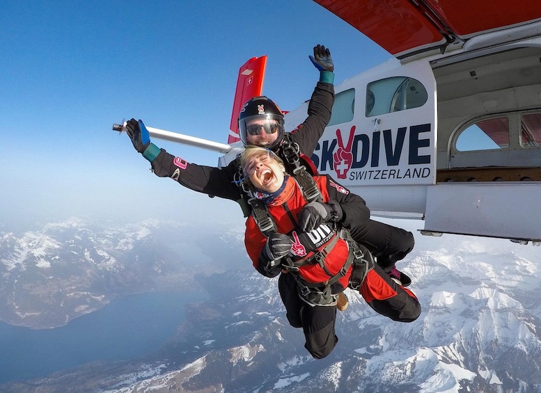 Picture 10 for Activity Interlaken: Airplane Skydiving over the Swiss Alps 2