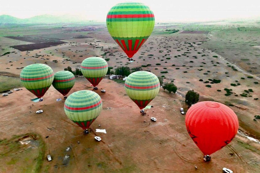 Picture 24 for Activity Marrakech: Balloon Ride with Berber Breakfast & Certificate 4