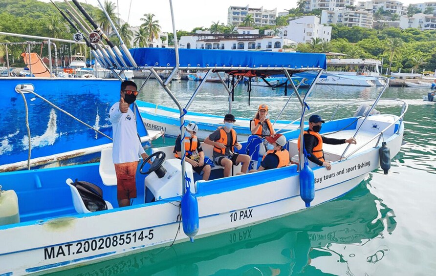 From Huatulco: Huatulco Bays Private Tour 1