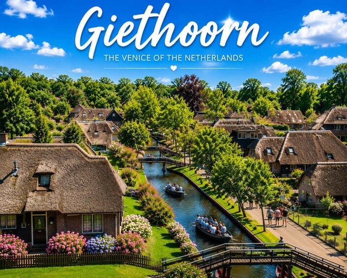 Picture 3 for Activity Amsterdam: Giethoorn Fairytale Village Tour & Canal Cruise 2
