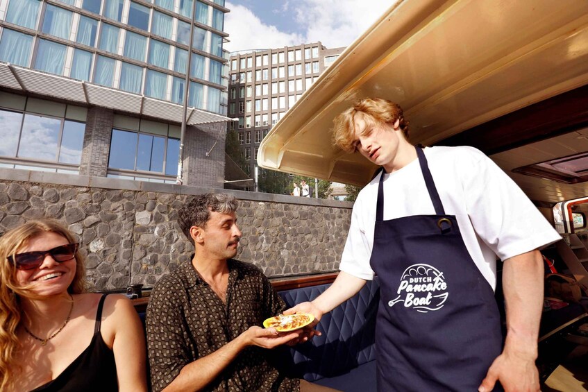 Picture 8 for Activity Amsterdam: Dutch Pancake Boat cruise with optional Drinks 3