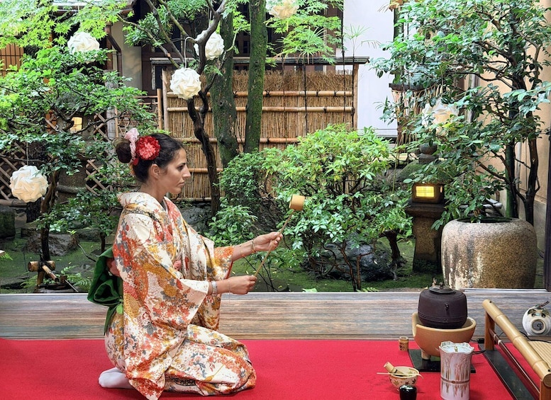 Tea Ceremony & Kimono Experience in a Heritage Machiya 1