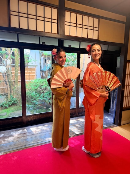 Picture 7 for Activity kyoto:Tea Ceremony & Kimono Experience in Heritage Machiya 3