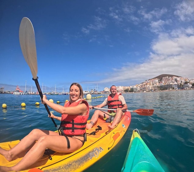 Picture 30 for Activity Tenerife Kayak & Snorkel Safari: Look for Dolphins & Turtles 5