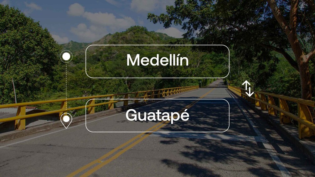 Medellín to or from Guatapé Private Transfer 1